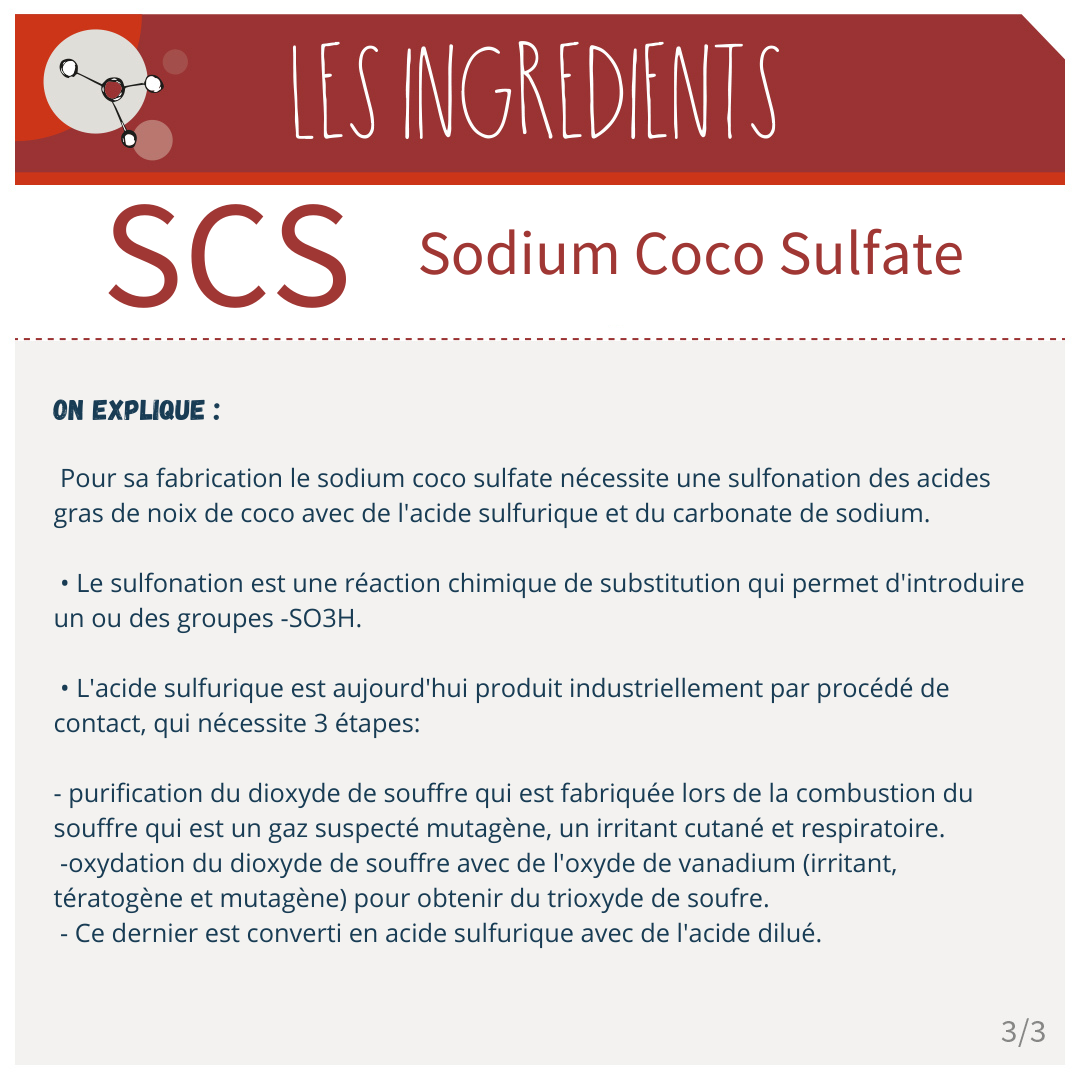 Sodium Coco Sulfate (SCS)