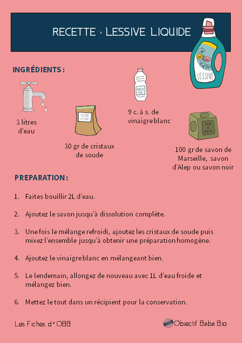 Recette lessive maison qui sent bon et qui ne durcit pas - StokaBio