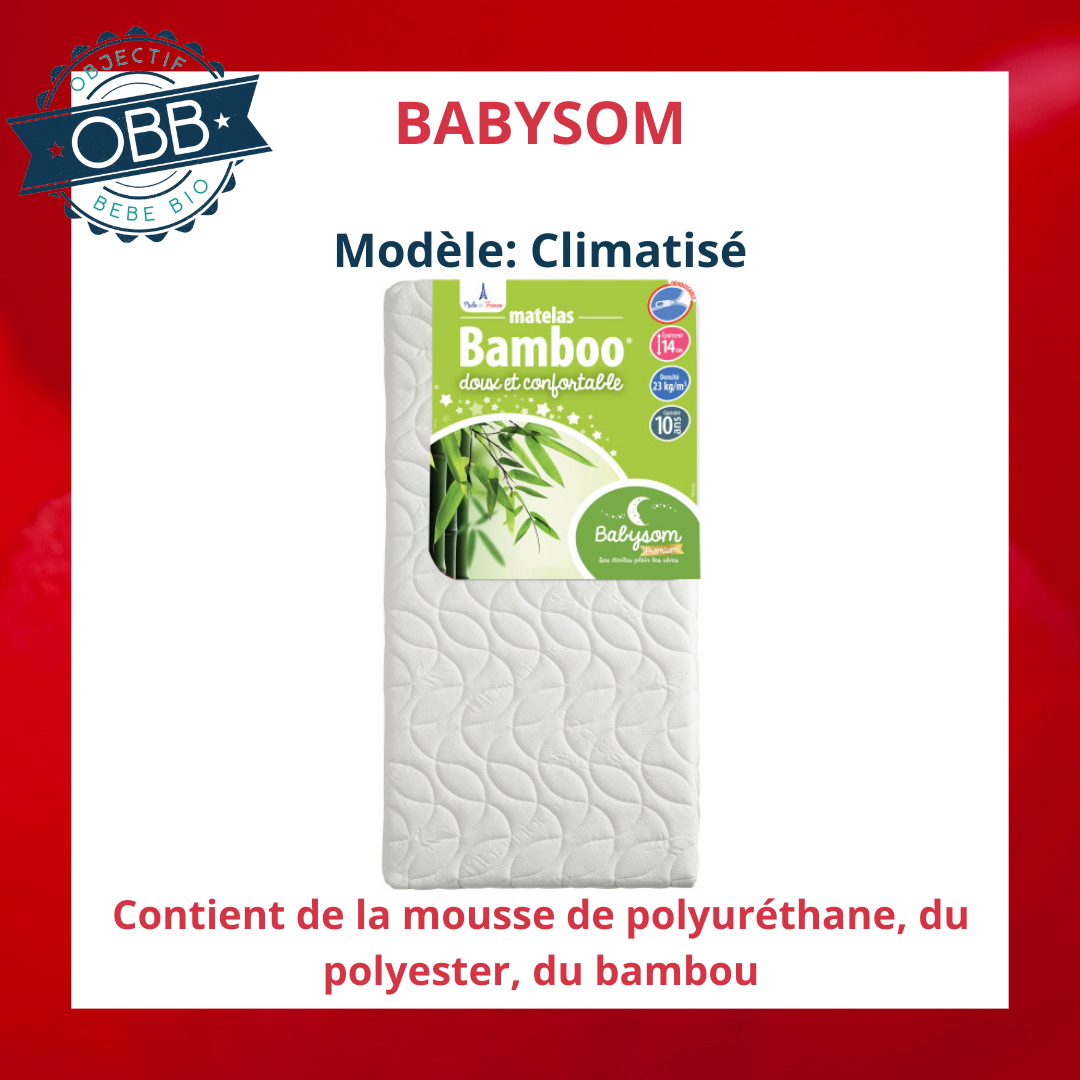 Matelas bébé babysom