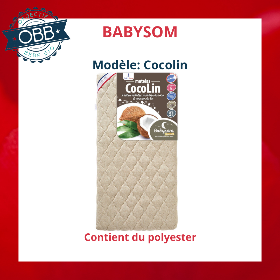 Matelas bébé babysom