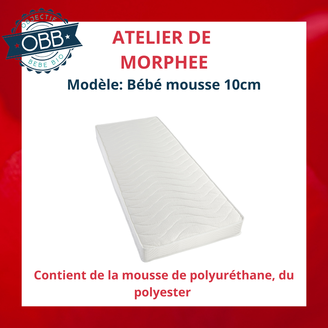 Matelas bébé atelier de morphée