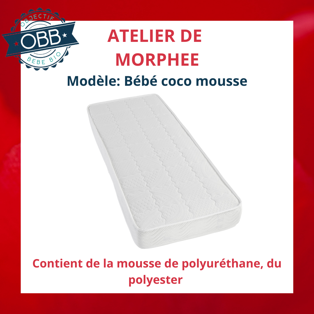 Matelas bébé atelier de morphée