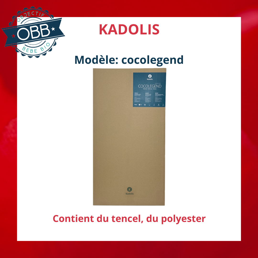 Matelas bébé kadolis
