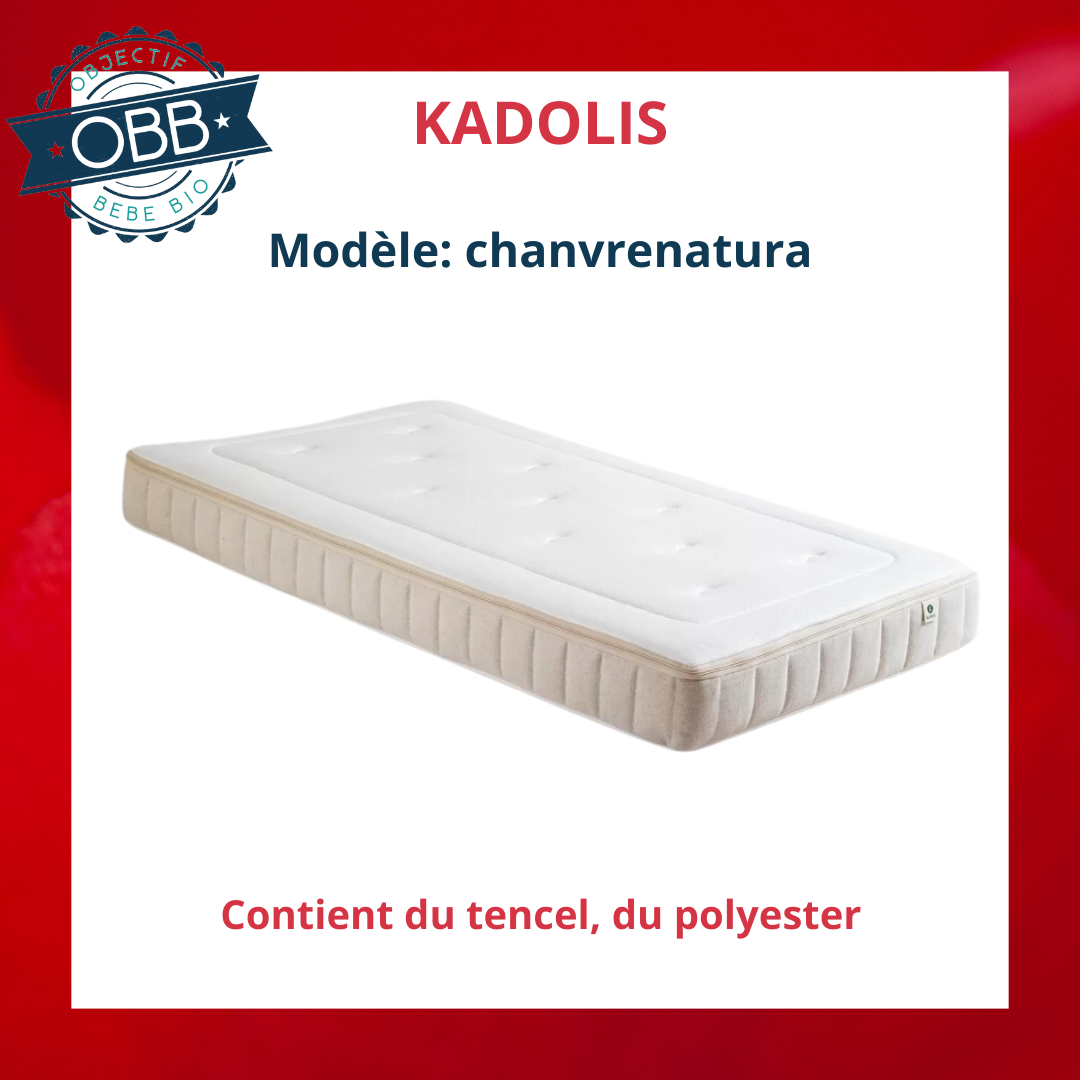 Matelas bébé kadolis