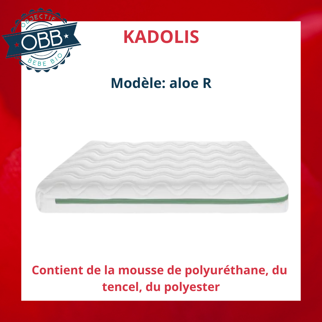 Matelas bébé kadolis