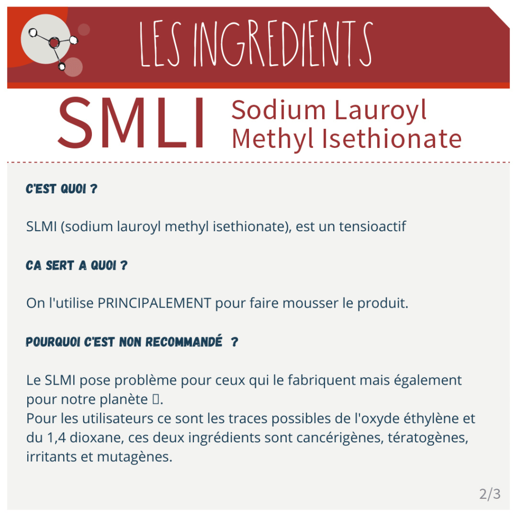Sodium lauroyl methyl isethionate danger ?