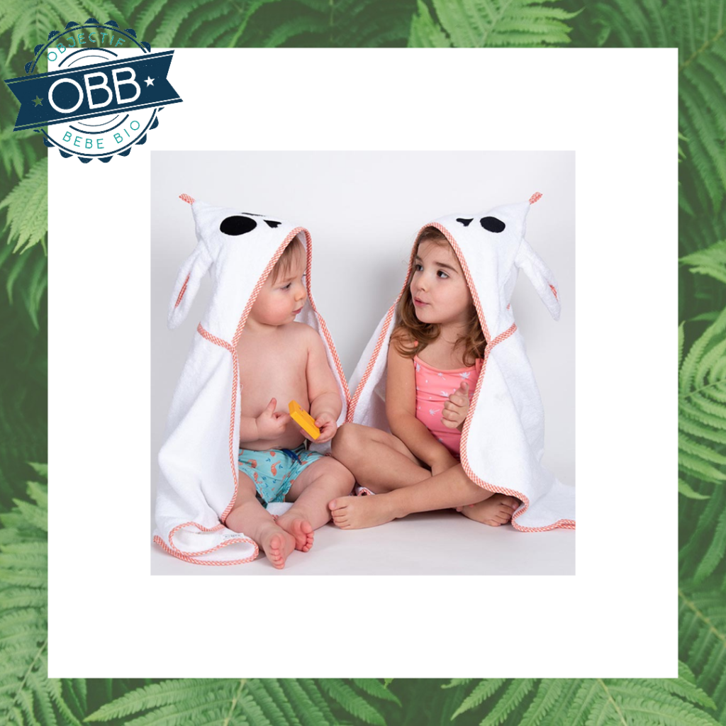 cape de bain bebe bio