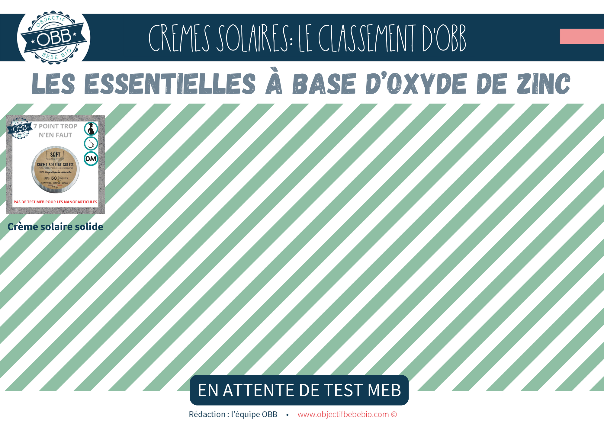 creme solaire oxyde de zinc obb 4