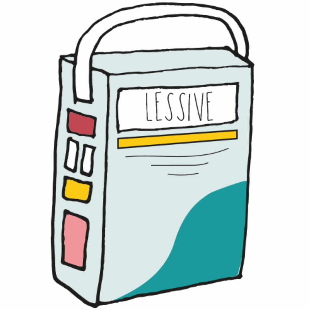 lessive en poudre pour une bonne routine de lavage des couches lavables