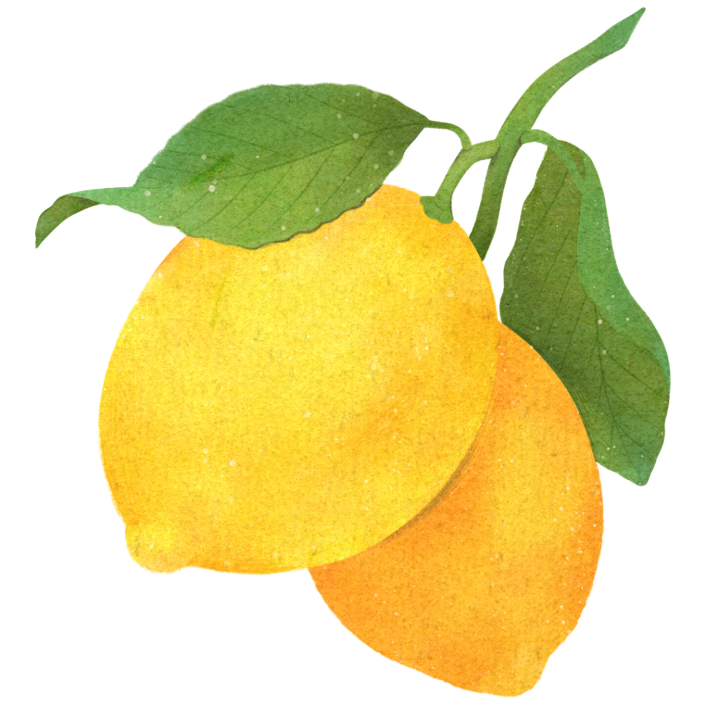 jus de citron dans un yaourt pour bébé