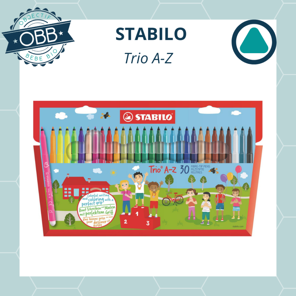 Feutre enfant Trio A-Z de la marque Stabilo