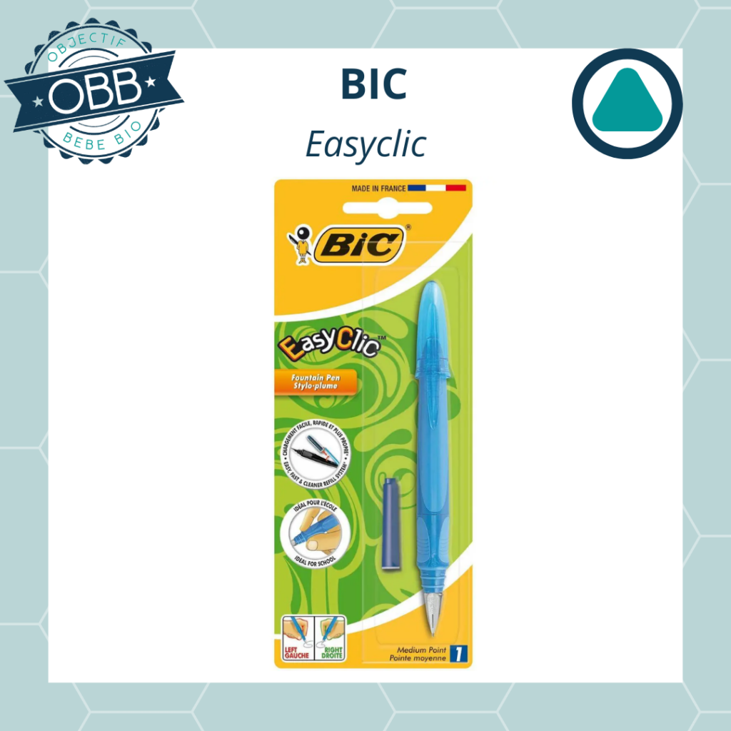 Stylo plume Easyclic de chez Bic